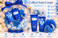 Coffret Cadeau Bien-être - Boule de Noël bleue