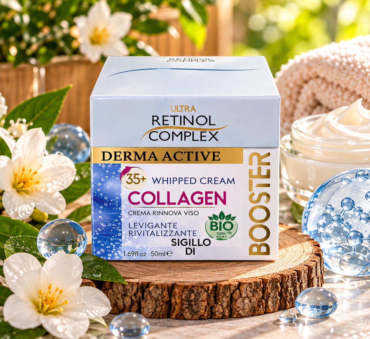 Crème Visage Anti-Âge au Collagène