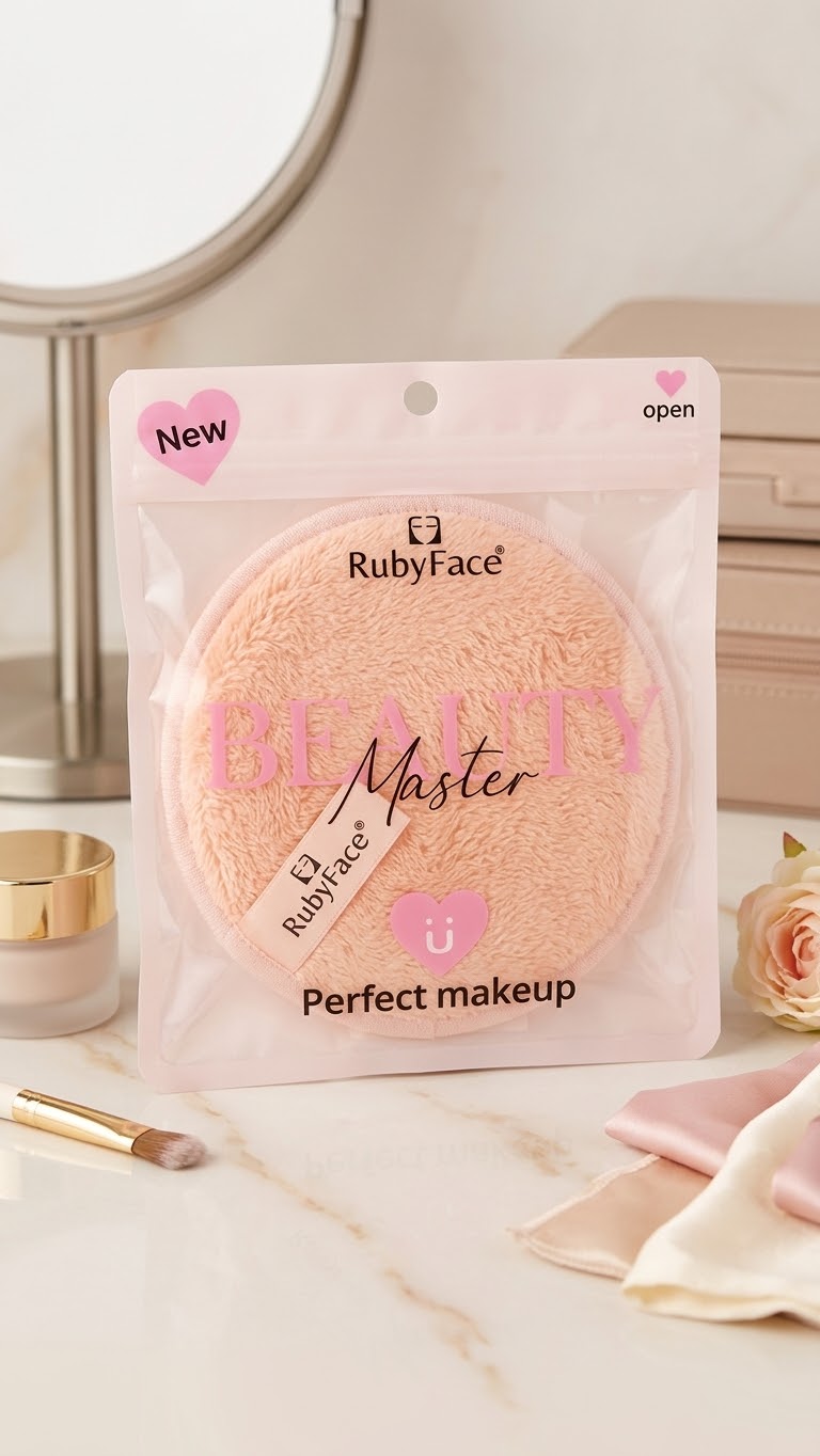 Disque Démaquillant Reutilisable en Microfibre Douce