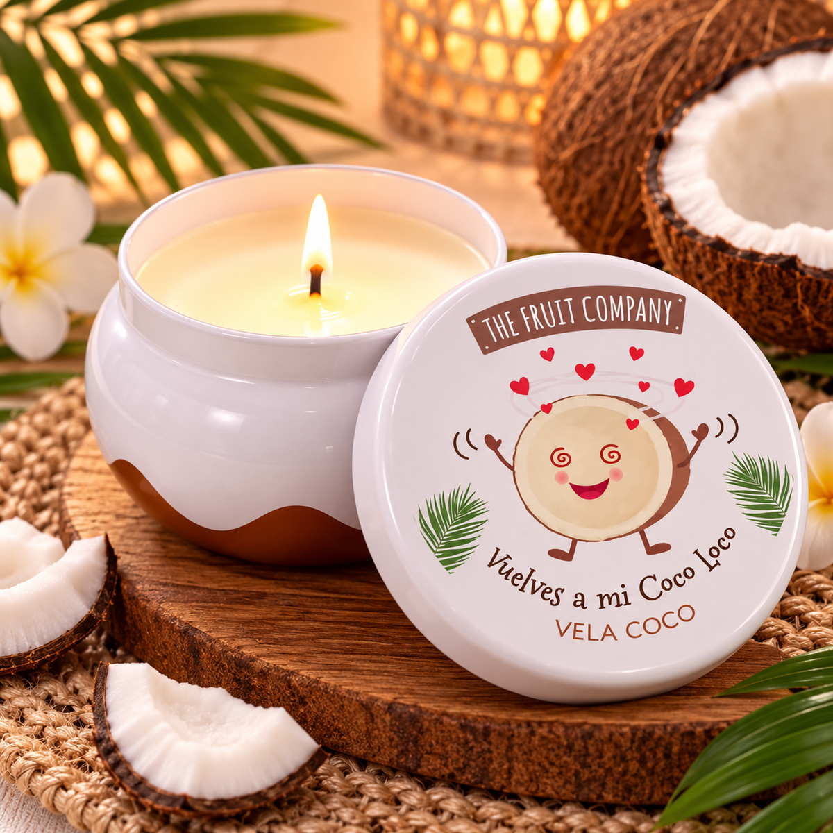 Bougie Parfumée Noix de Coco