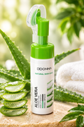 Mousse Nettoyante Visage Aloe Vera DDONNA – Avec Brosse Intégrée