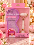 Coffret Beauté – Masque Yeux Chaud/Froid & Roller de Jade