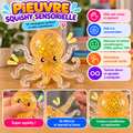 Pieuvre Squishy Sensorielle