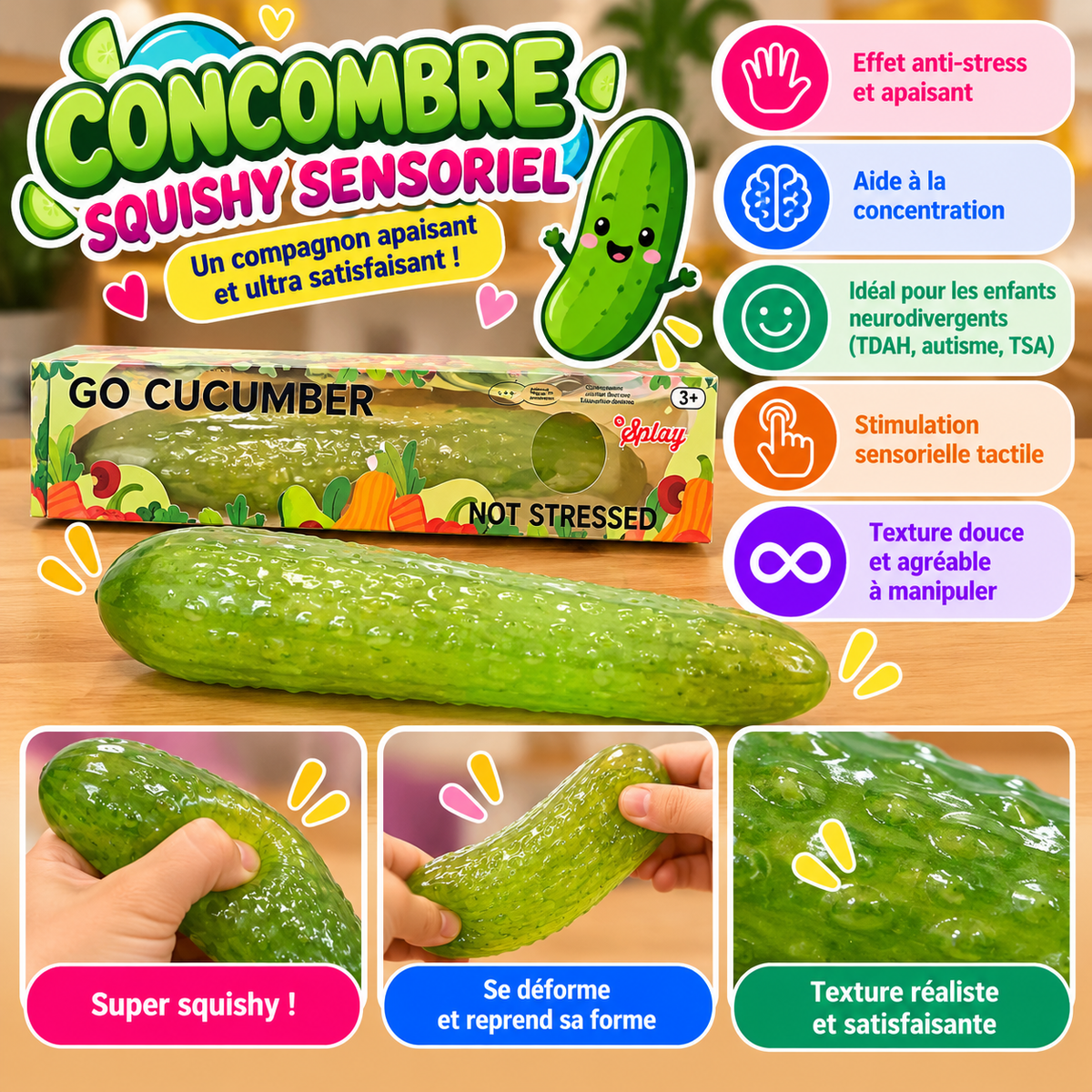 CONCOMBRE GÉANT SQUISHY
