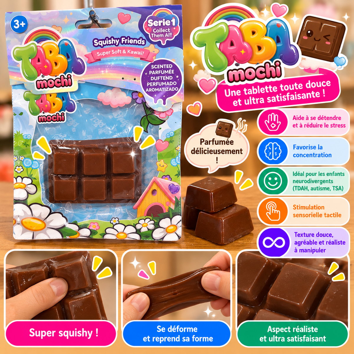 Tablette mochi